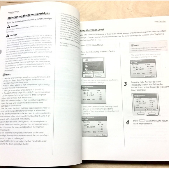 3/$40 2010 CANON Color Image Class Printer Operation Guide MF9280Cdn/MF9220Cdn - Picture 3 of 8